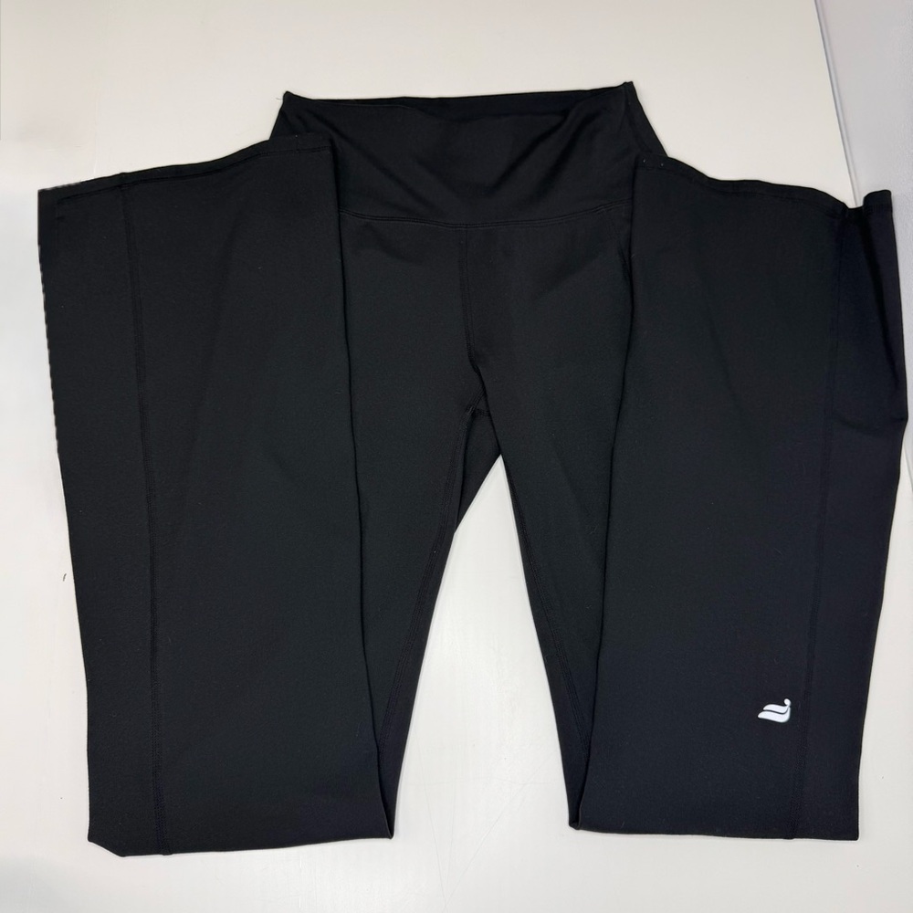 Fabletics Pureluxe Black Flare leggings  Size S